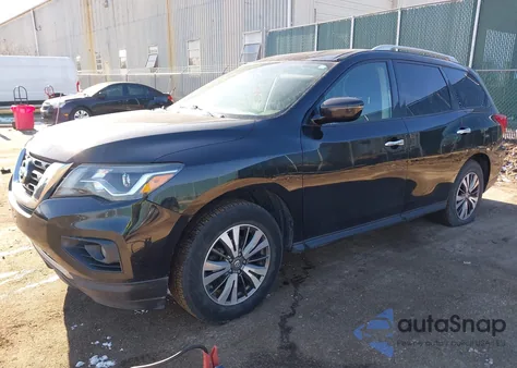 2017 Nissan Pathfinder Sv из США, поврежденный, VIN 5N1DR2MM2HC681509